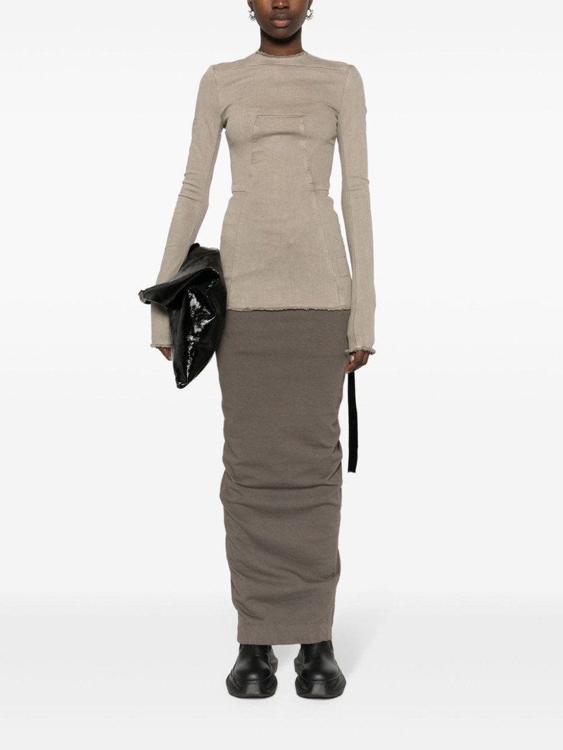 Rick Owens DRKSHDW Edfu denim top outlook