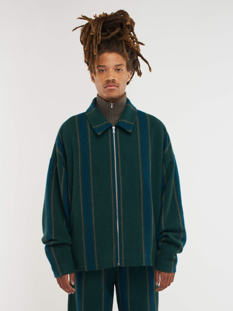 CASTLE STRIPE BOXY JACKET 4