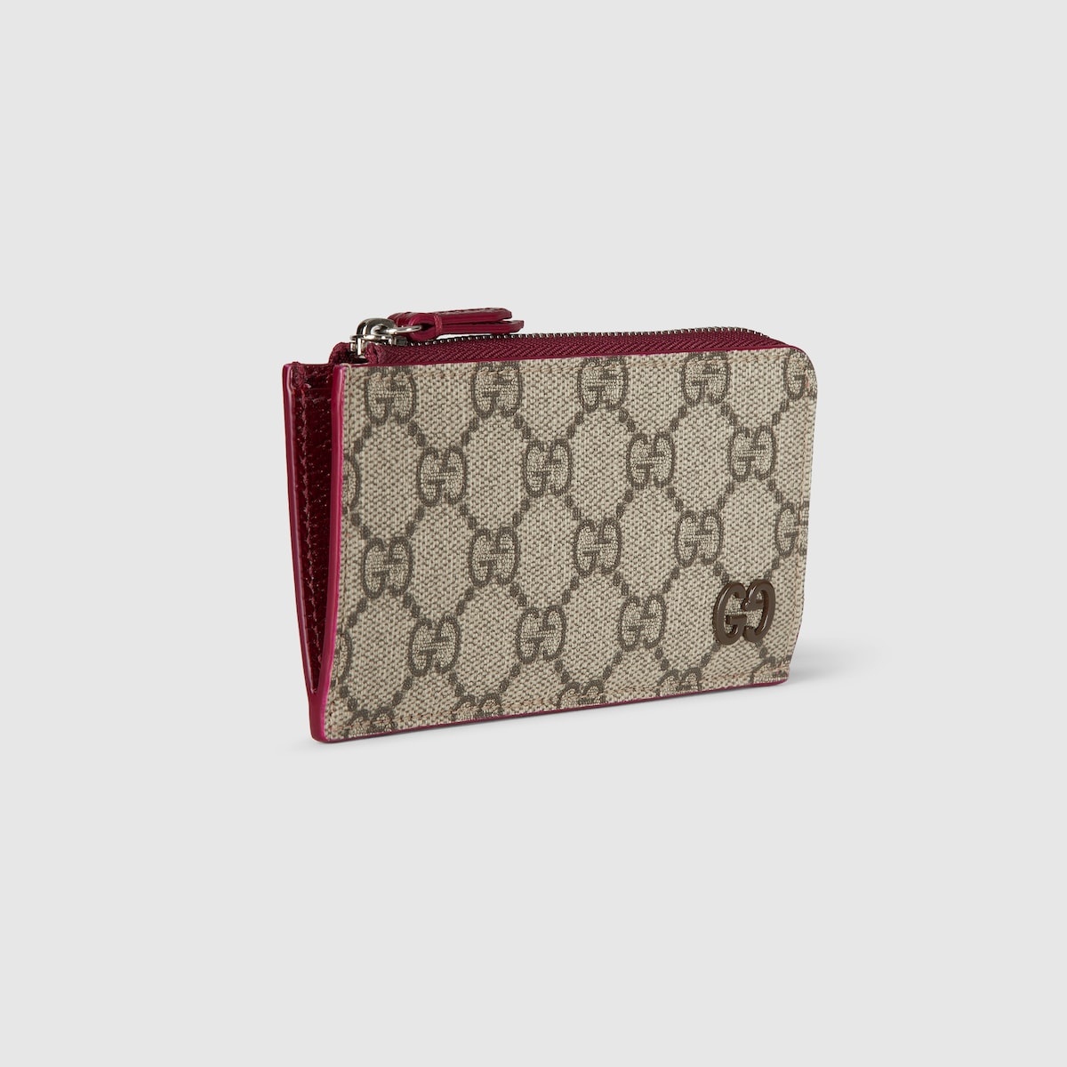 GG zip card case with GG detail - 3