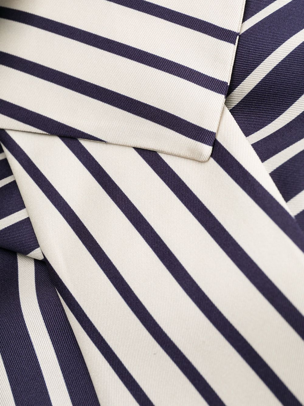 stripe tie-waist maxi dress - 6