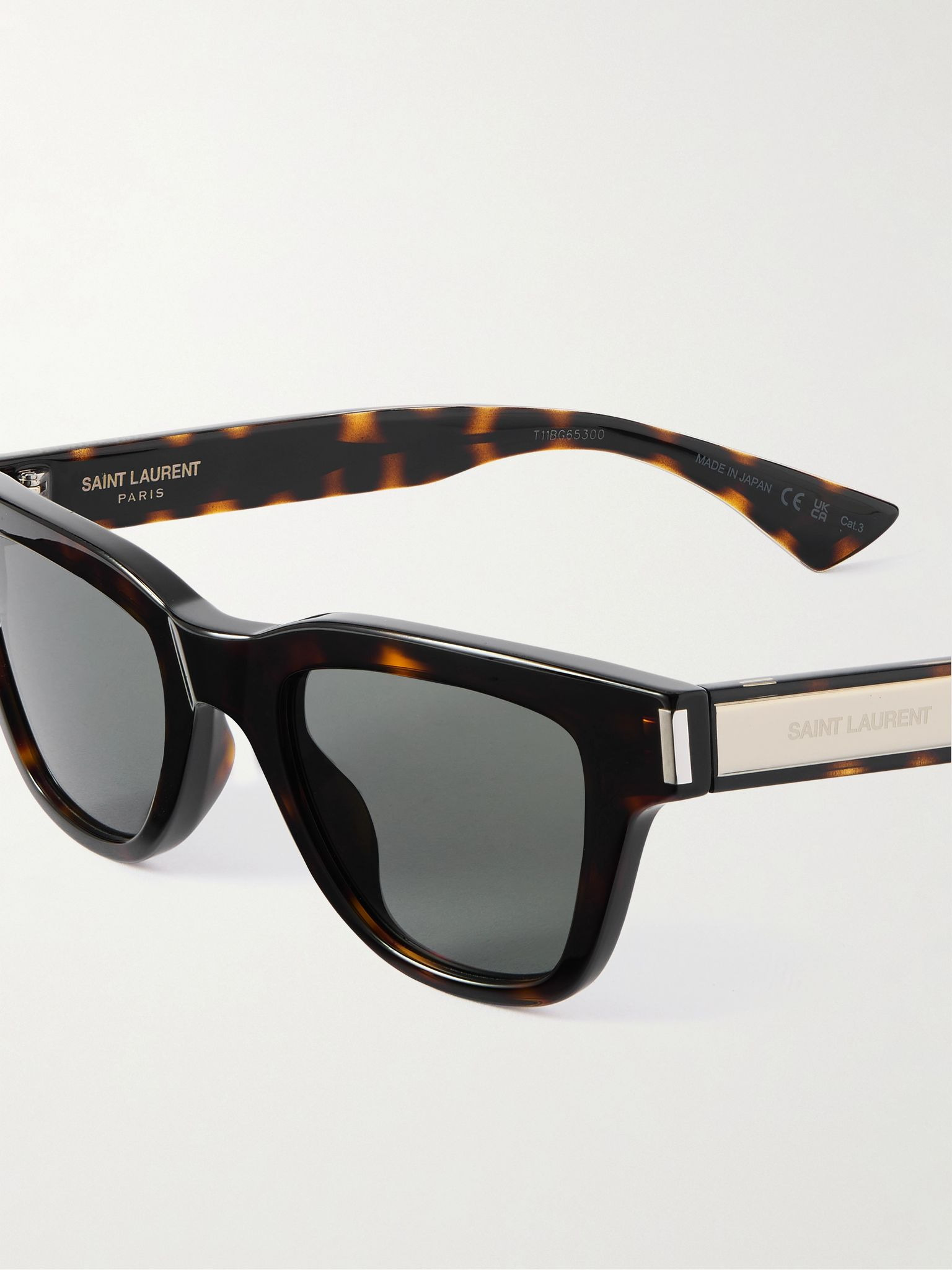 Jacques D-Frame Tortoiseshell Acetate Sunglasses Brown - 3