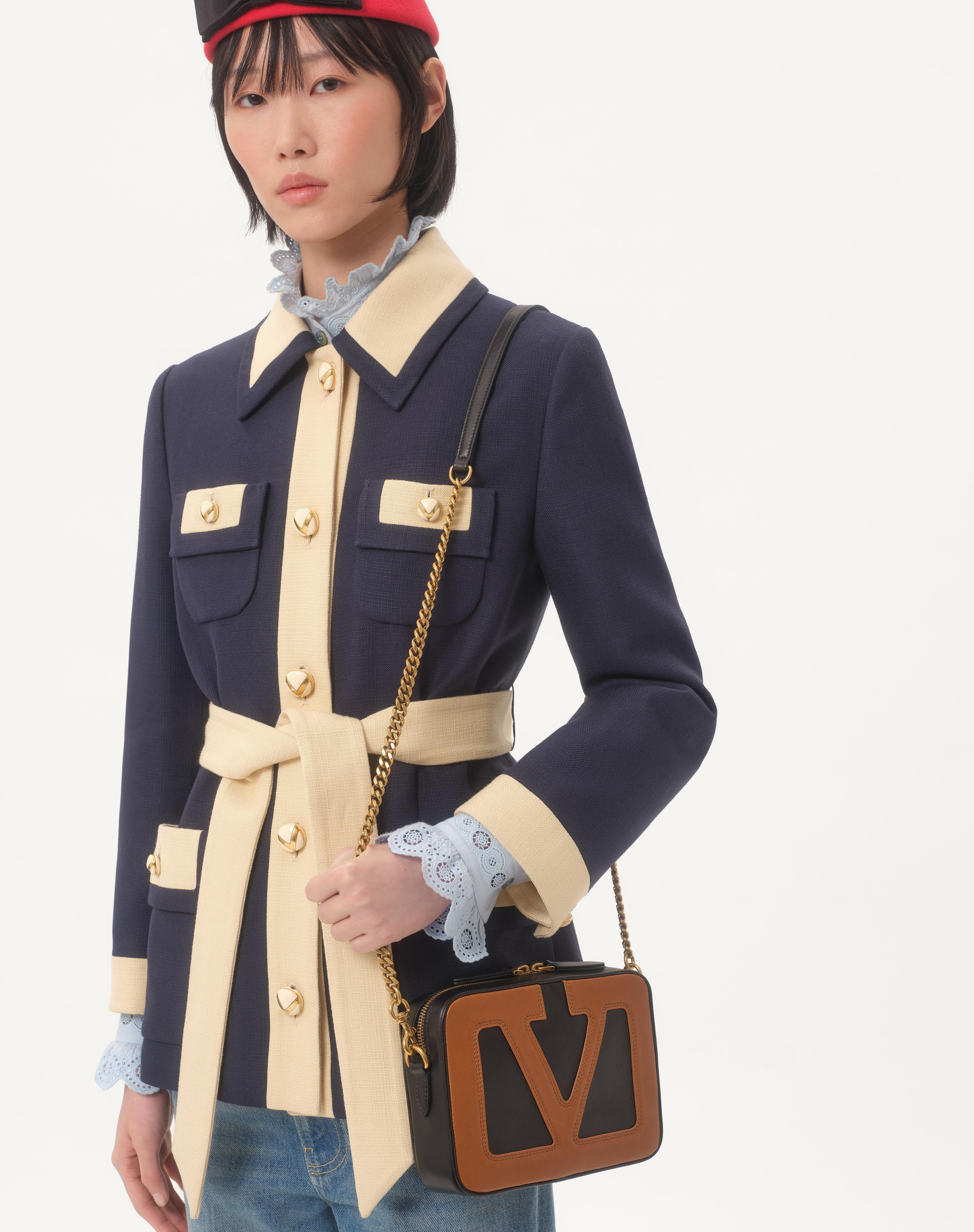 VALENTINO GARAVANI VIVA SUPERSTAR NAPPA LEATHER CROSSBODY BAG - 7
