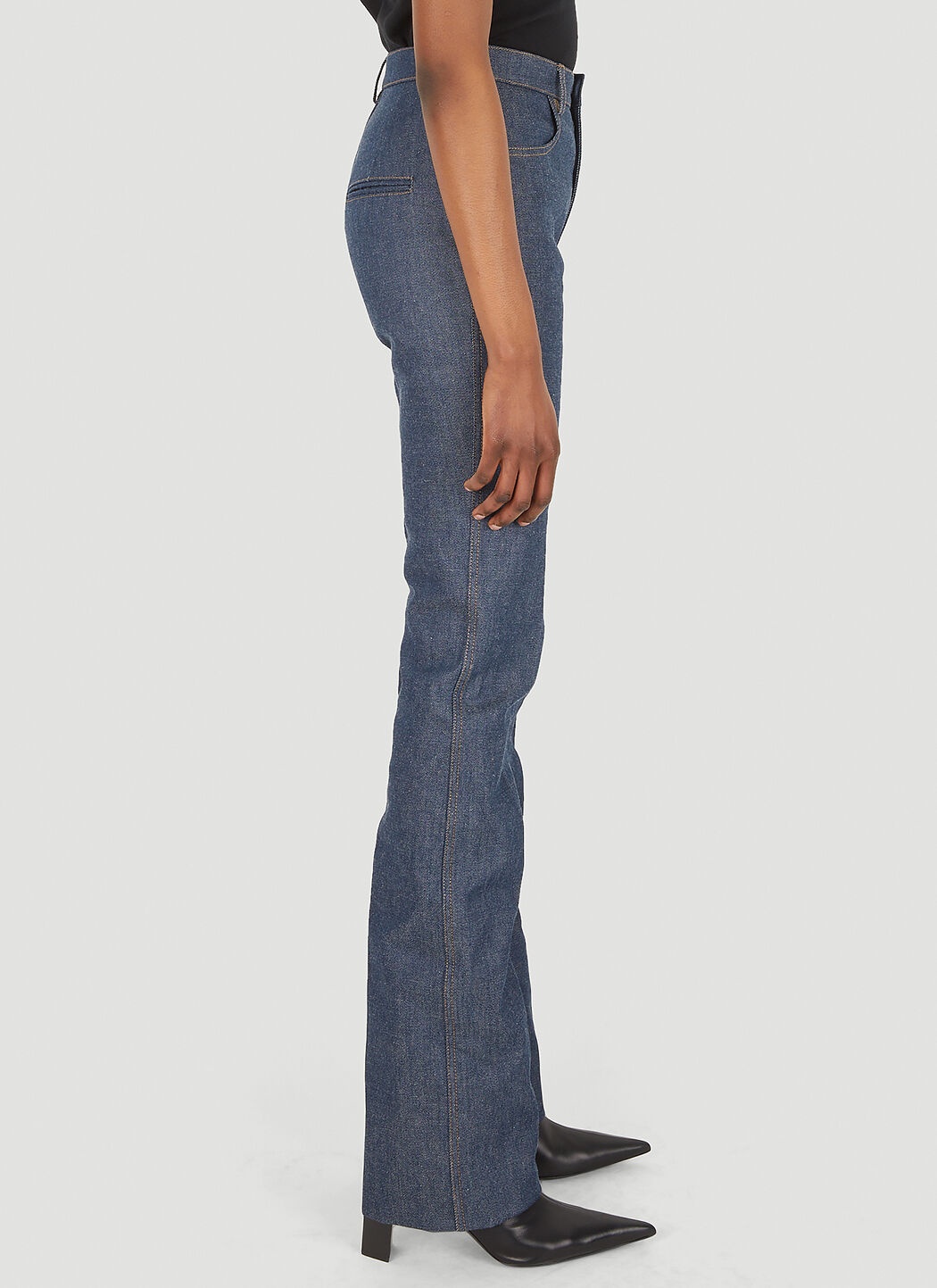 Straight-Leg Denim Jeans - 3