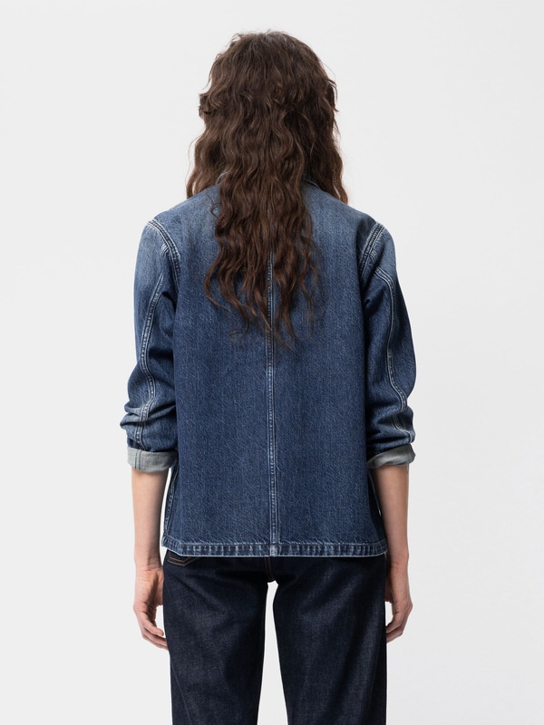 Nina Worker Jacket Denim - 5