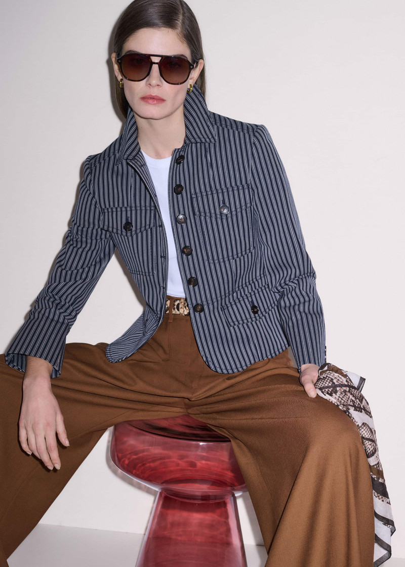 Fitted Military Jacket 5