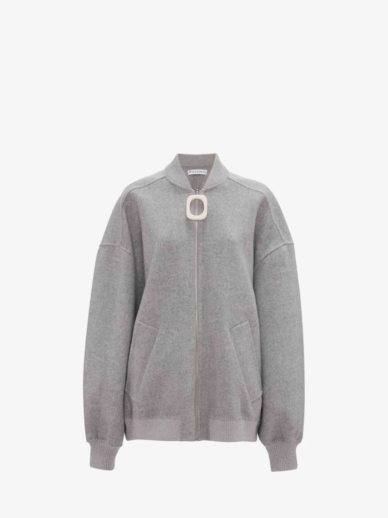 OVERSIZED WOOL BOMBER JACKET 1