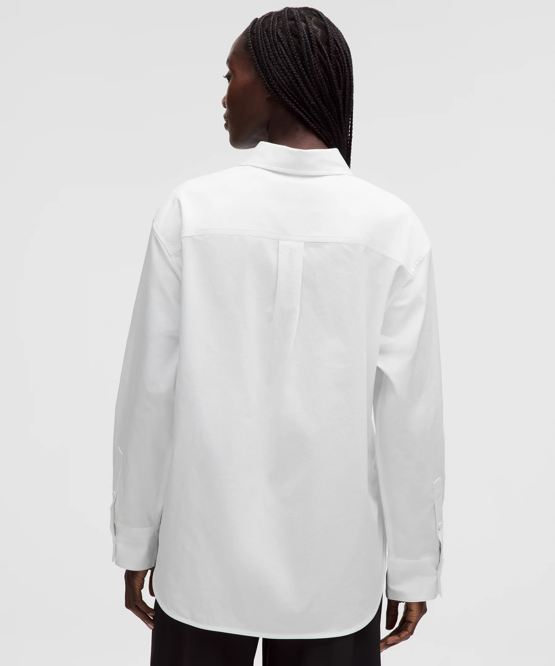 Woven Relaxed-Fit Button-Up Shirt - 3
