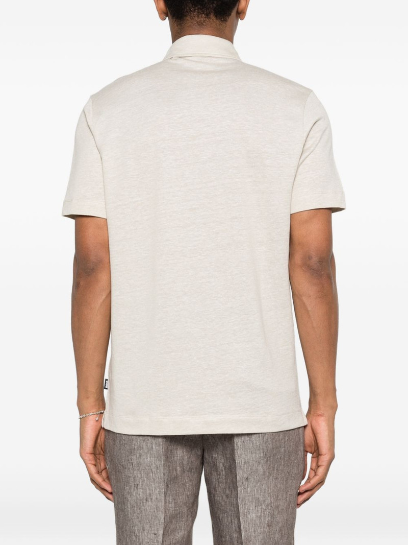 buttoned polo shirt 4
