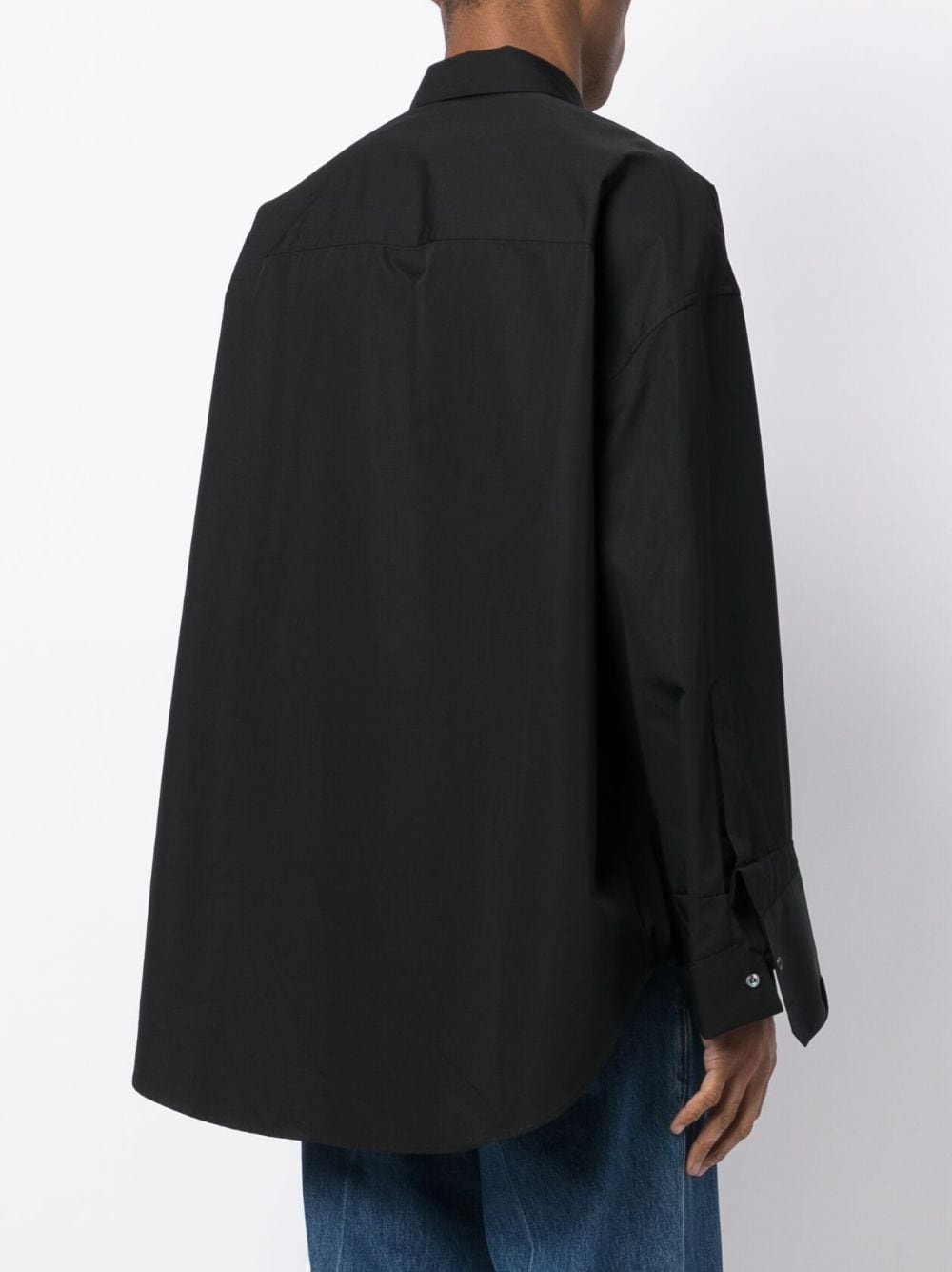 oversized string shirt - 5
