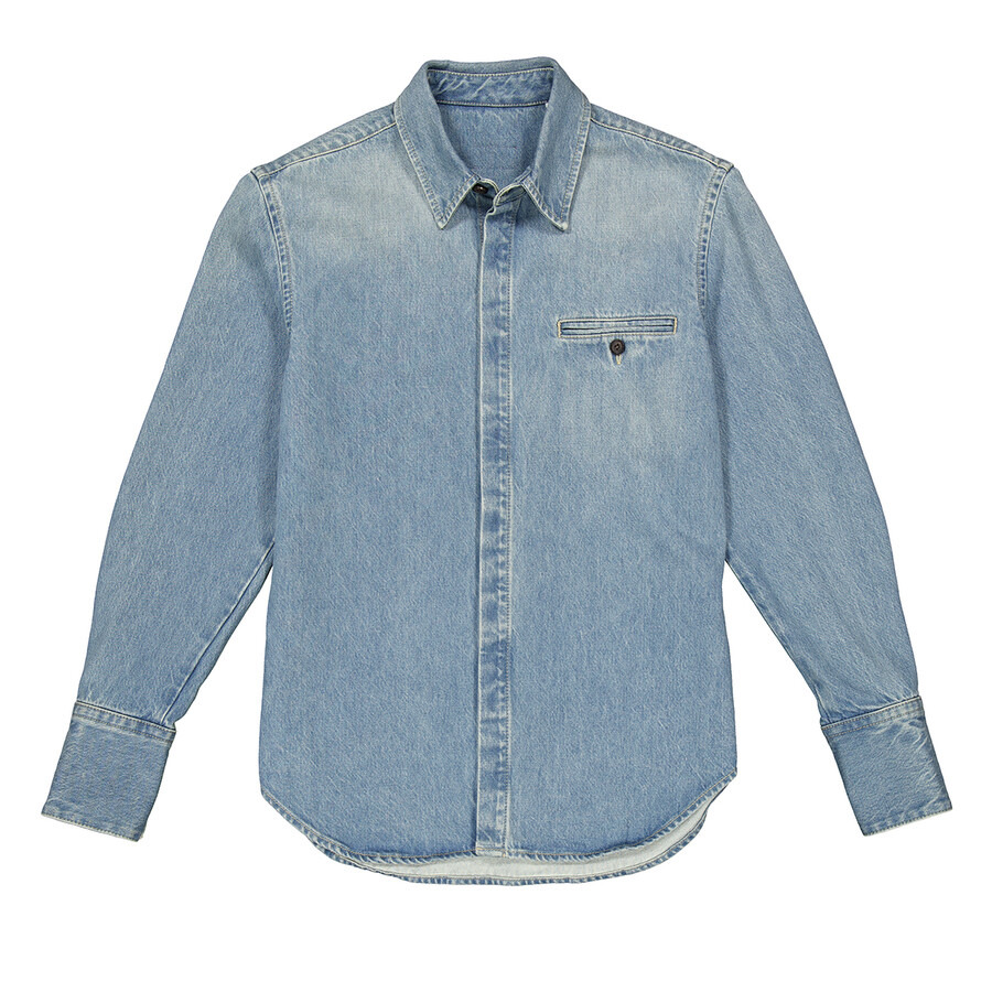 Ferragamo Denim Long Sleeve Shirt - 2