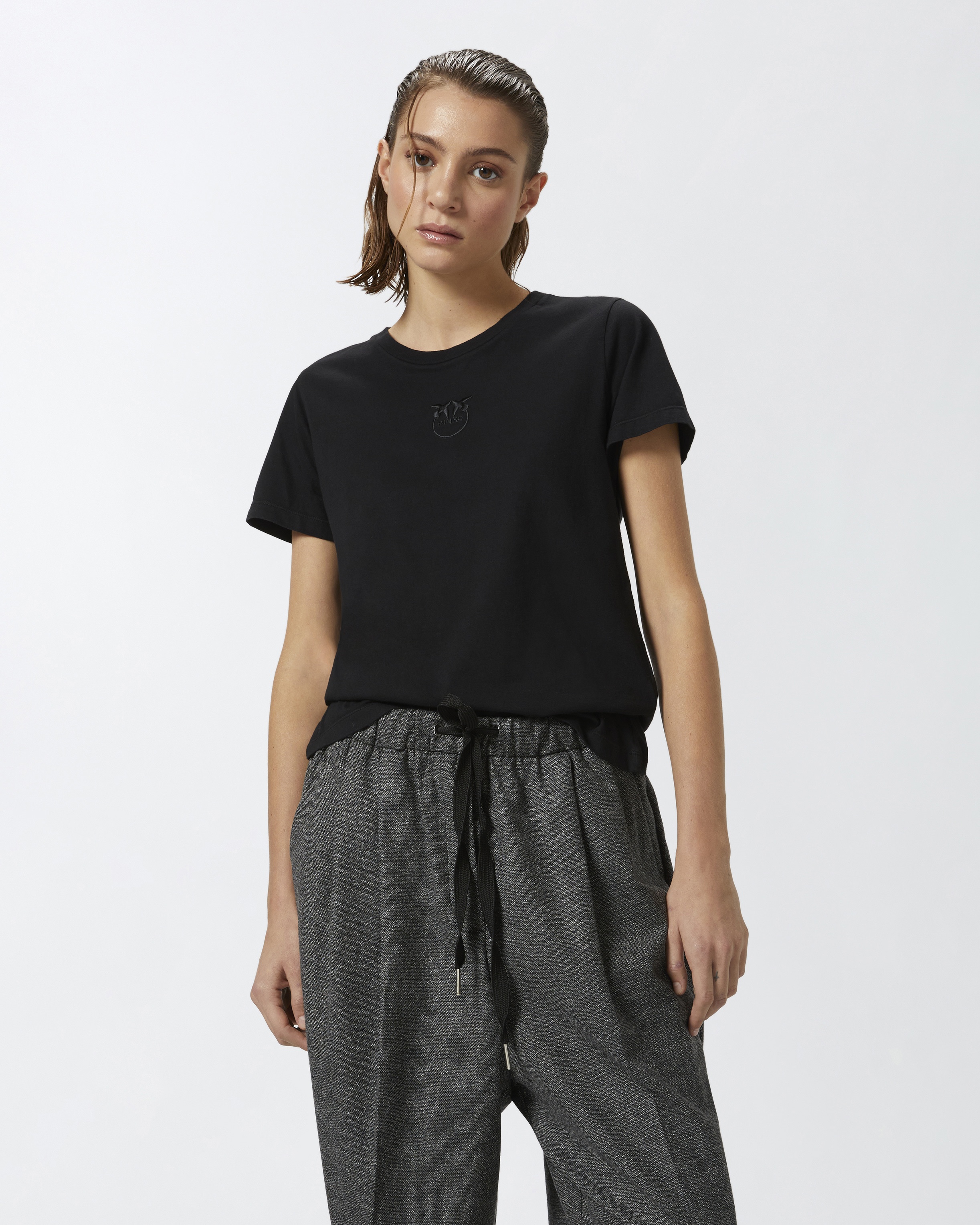 SHORT-SLEEVED T-SHIRT EMBROIDERED LOGO - 2