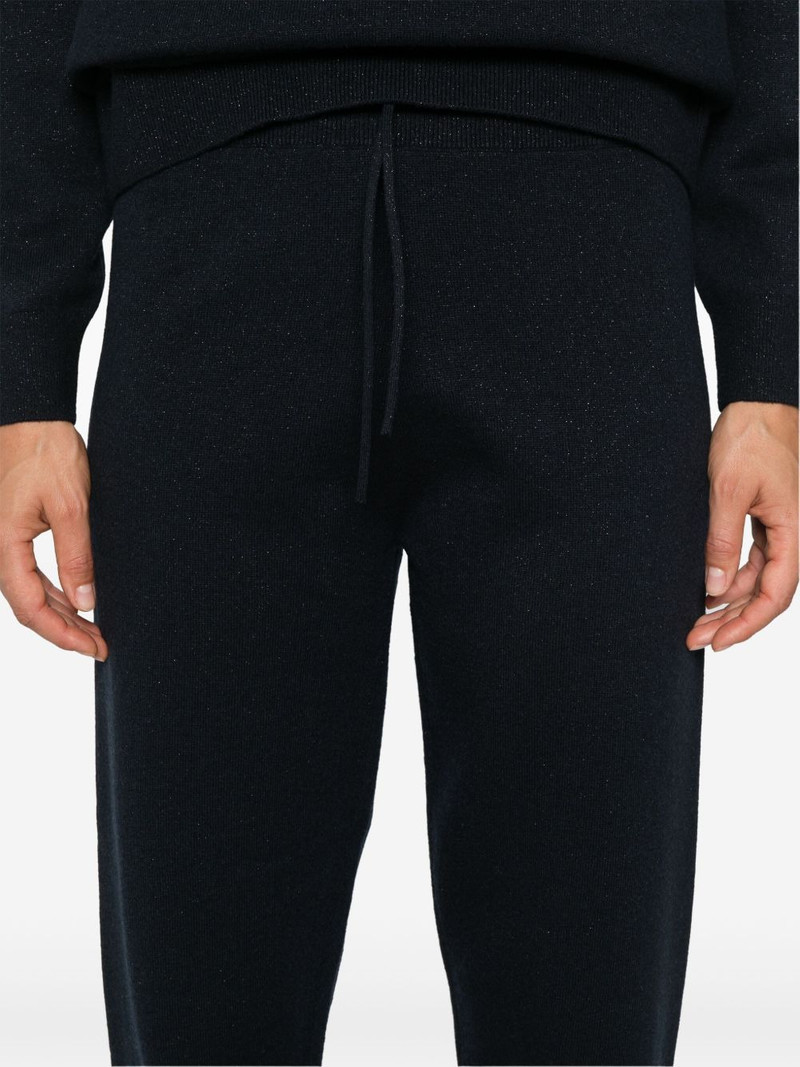 glittered knitted track pants 5
