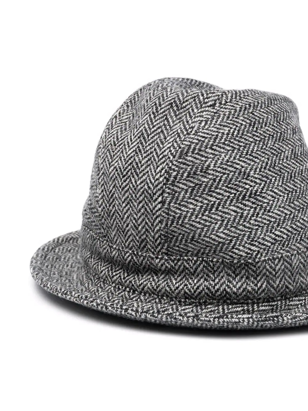 zig-zag wool trilby - 2