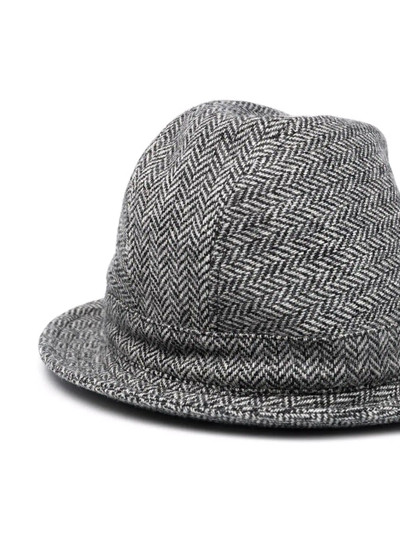 DSQUARED2 zig-zag wool trilby outlook