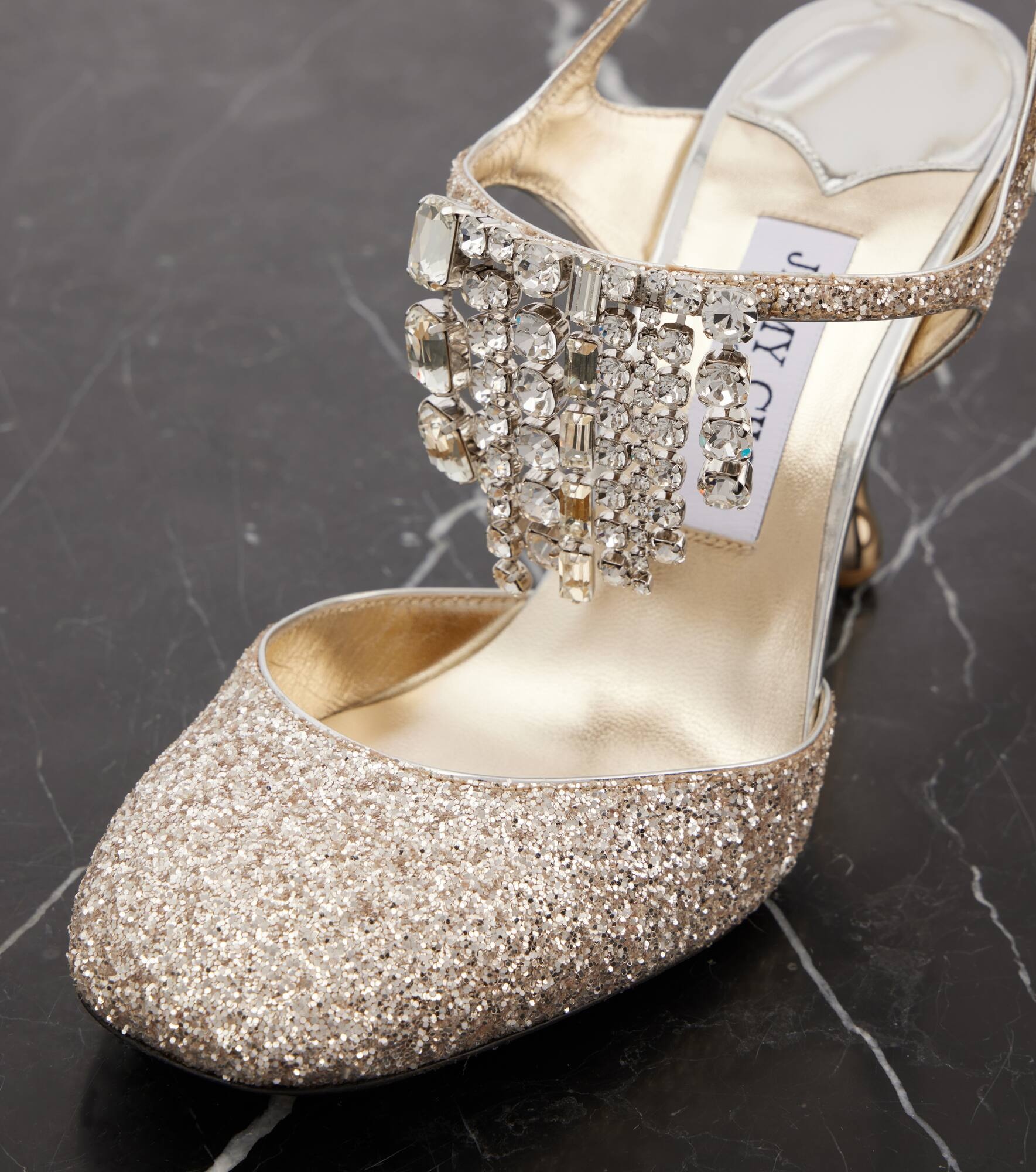 Verity 95 glitter pumps - 5