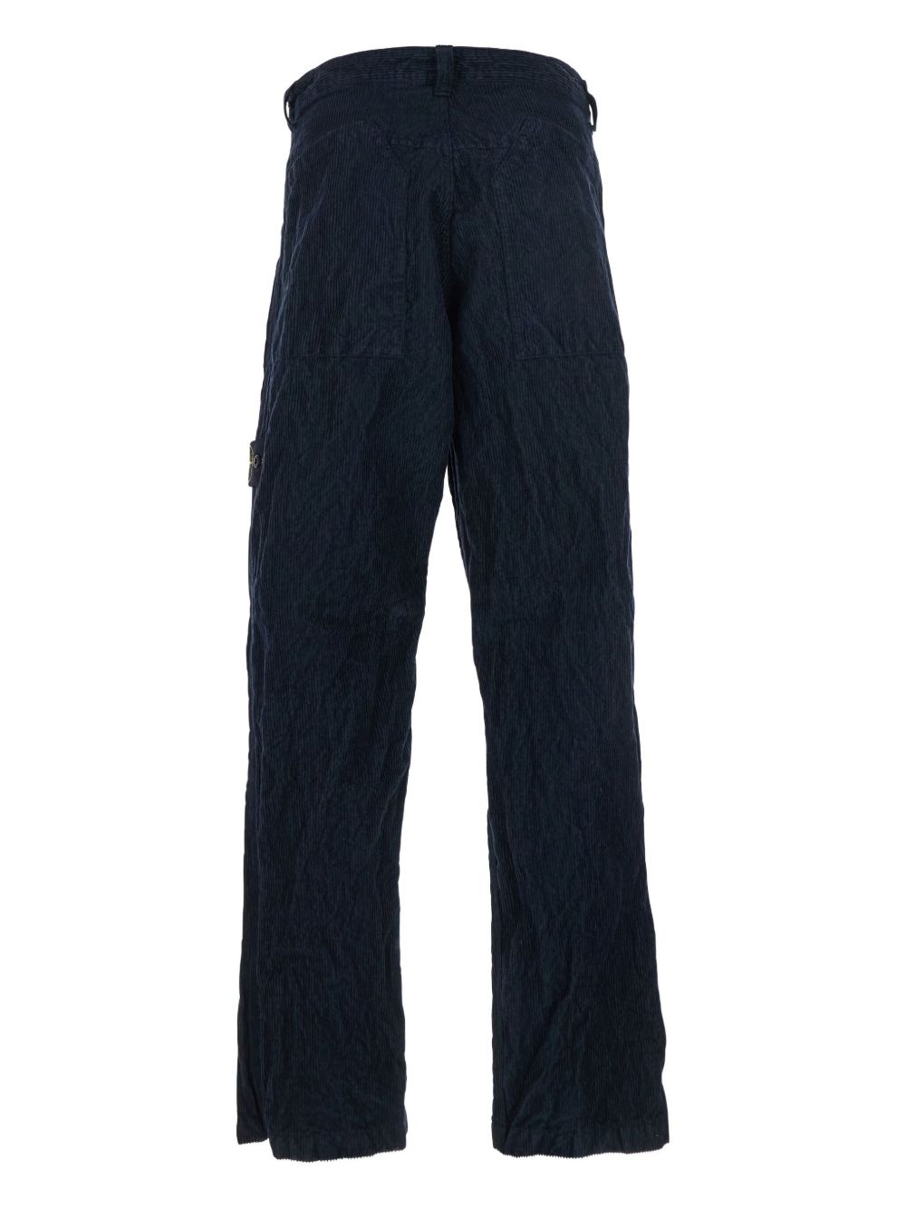 corduroy patch-pocket trousers - 2
