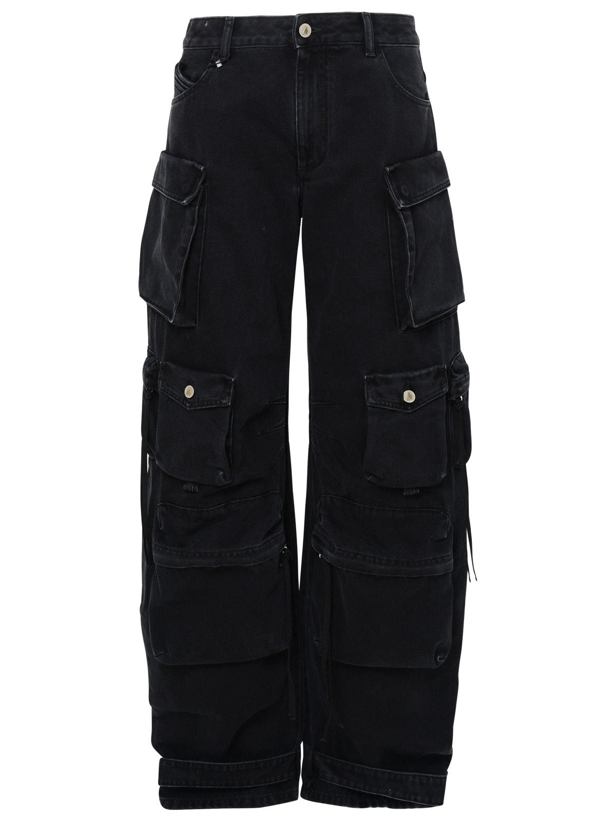 デニム・ジーパン THE ATTICO Woman Jeans Black 236WCP84D066 100 THE ATTICO: jeans in denim - Black | The Attico pants