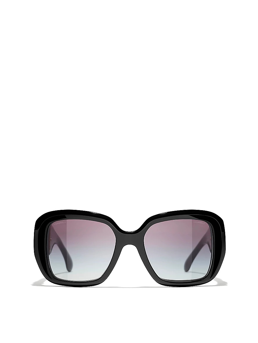 CH5513 cat eye-frame acetate sunglasses - 1