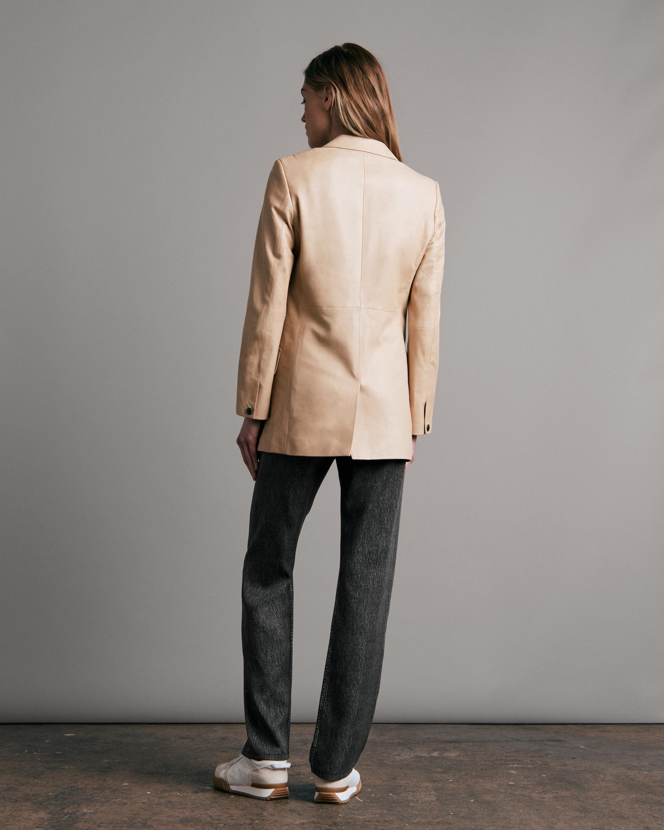 Charles Leather Blazer
Oversized Blazer - 5