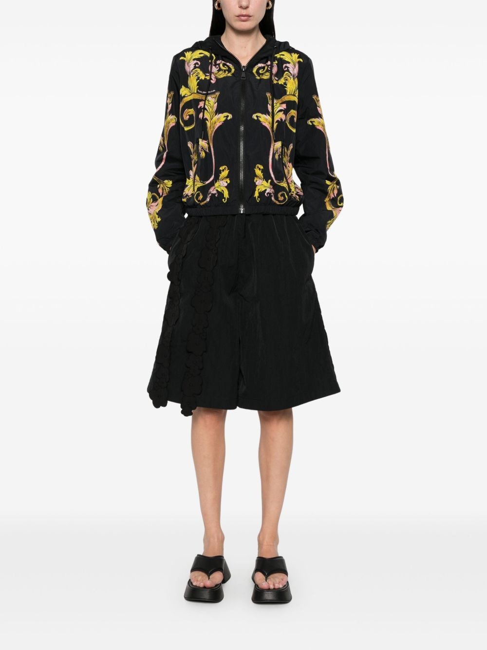 Barocco-print jacket - 2