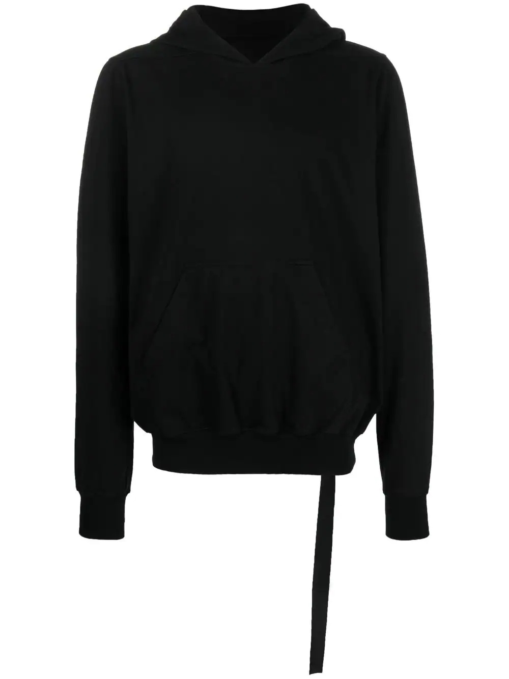 drawstring-fastening detail hoodie - 1