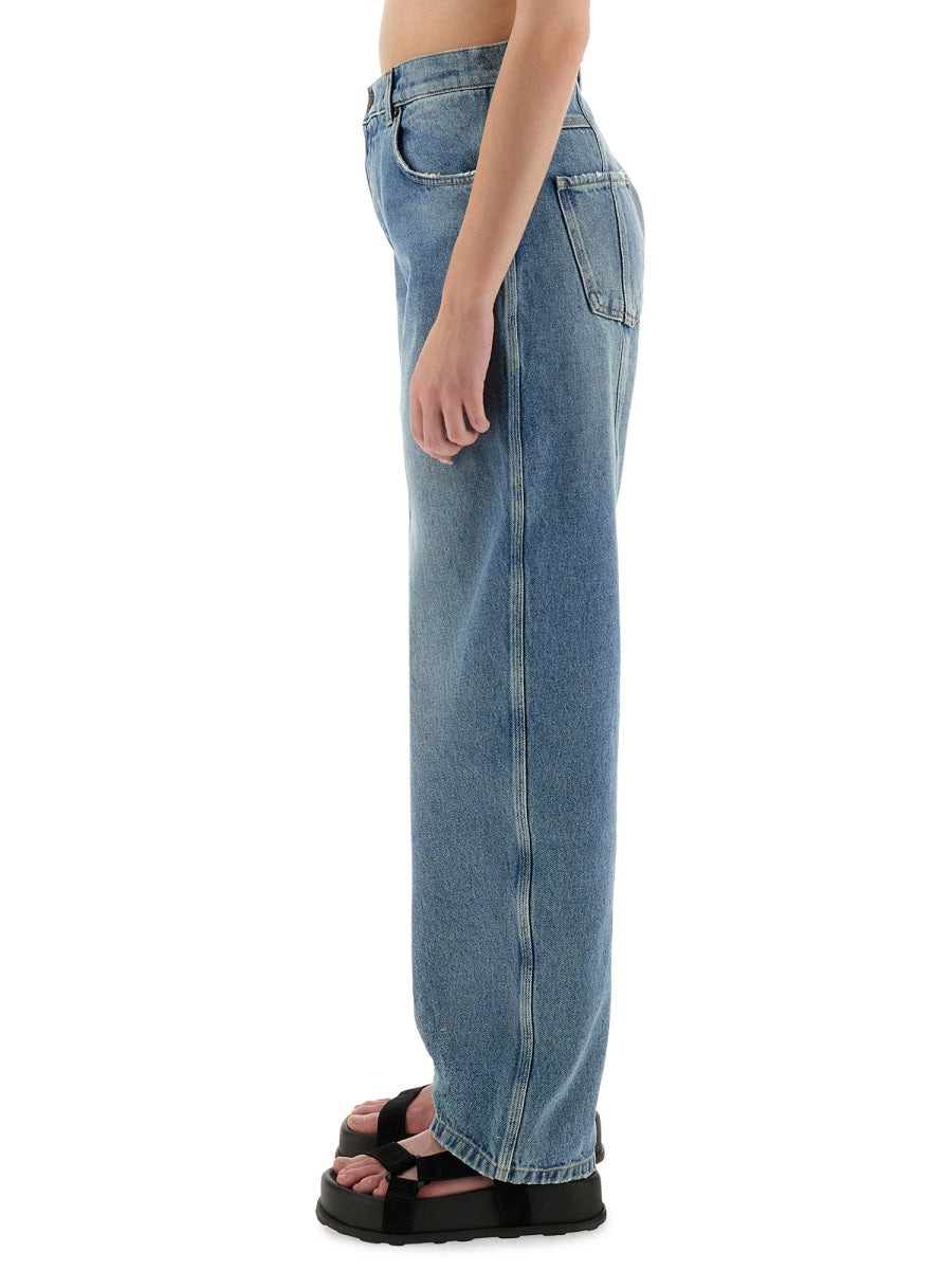 Moschino Women "Wide Leg" Jeans - 4