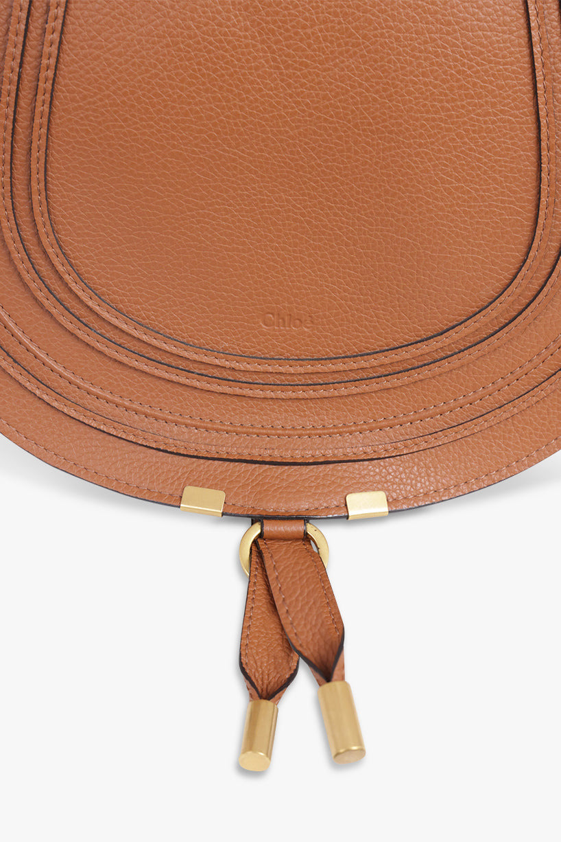 MARCIE MEDIUM BAG | TAN WITH TAN STITCHING - 5