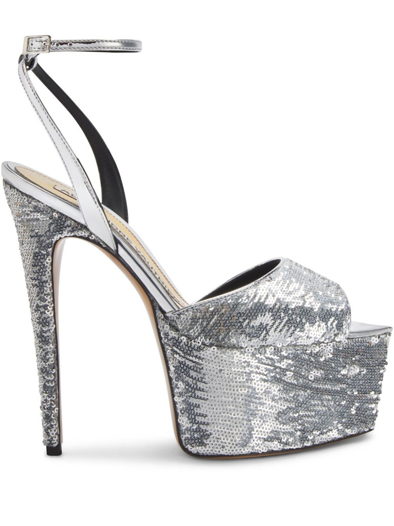 160mm sequin-embellished 샌들 1
