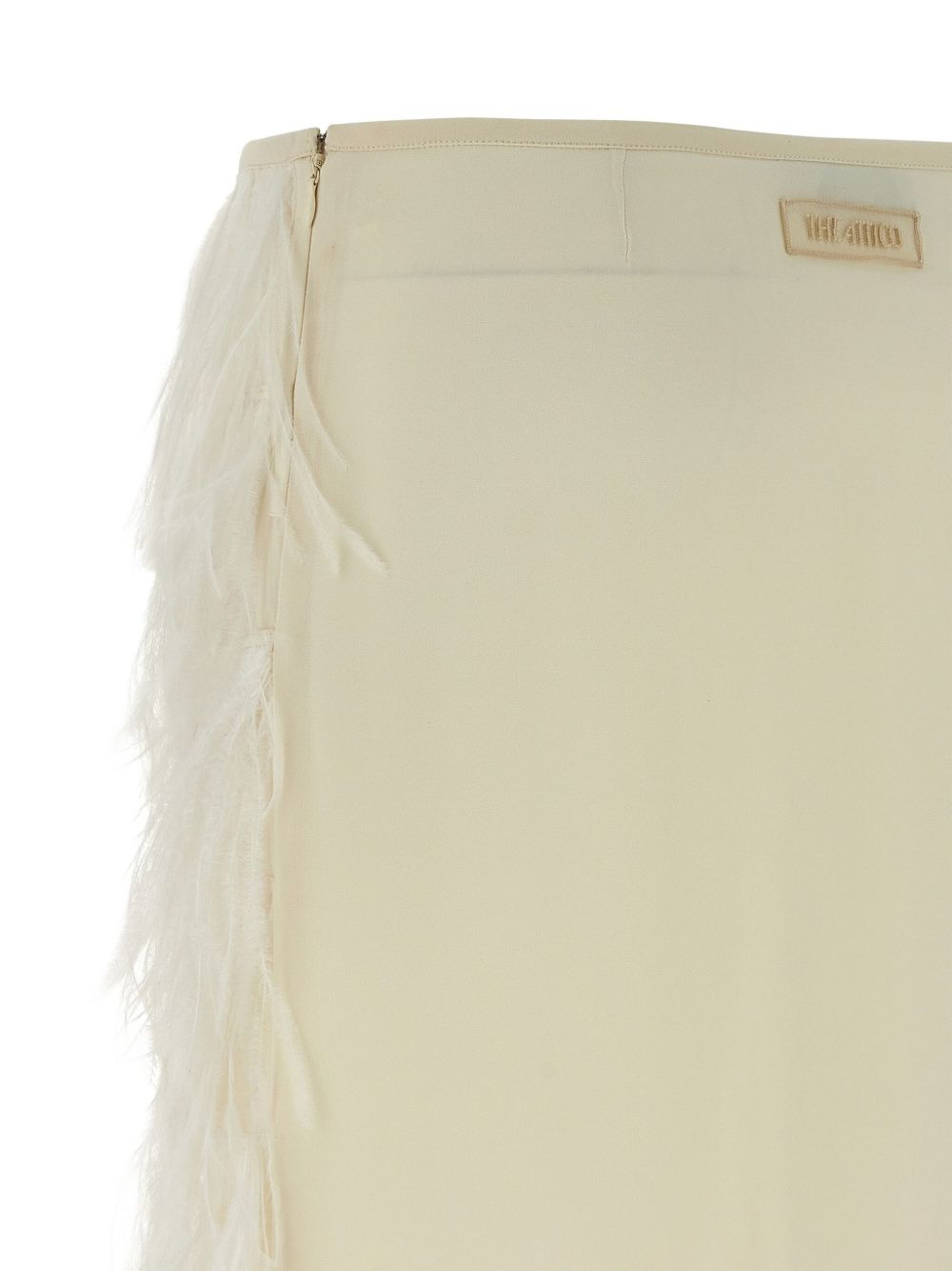 side zip-fastening mini skirt - 4