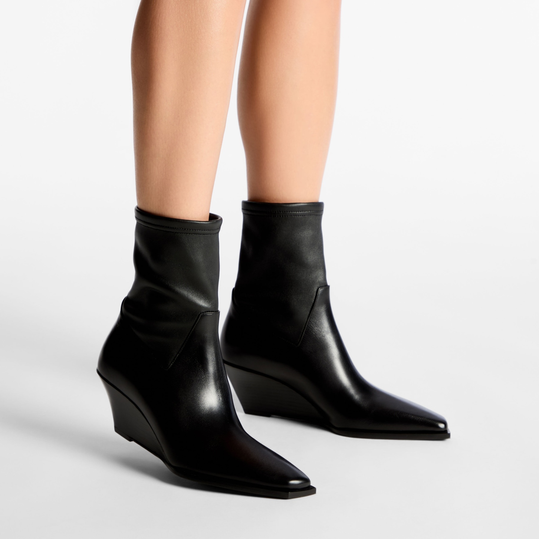 Hadley Ankle Boot 60
Black Panache Leather Ankle Boots - 2