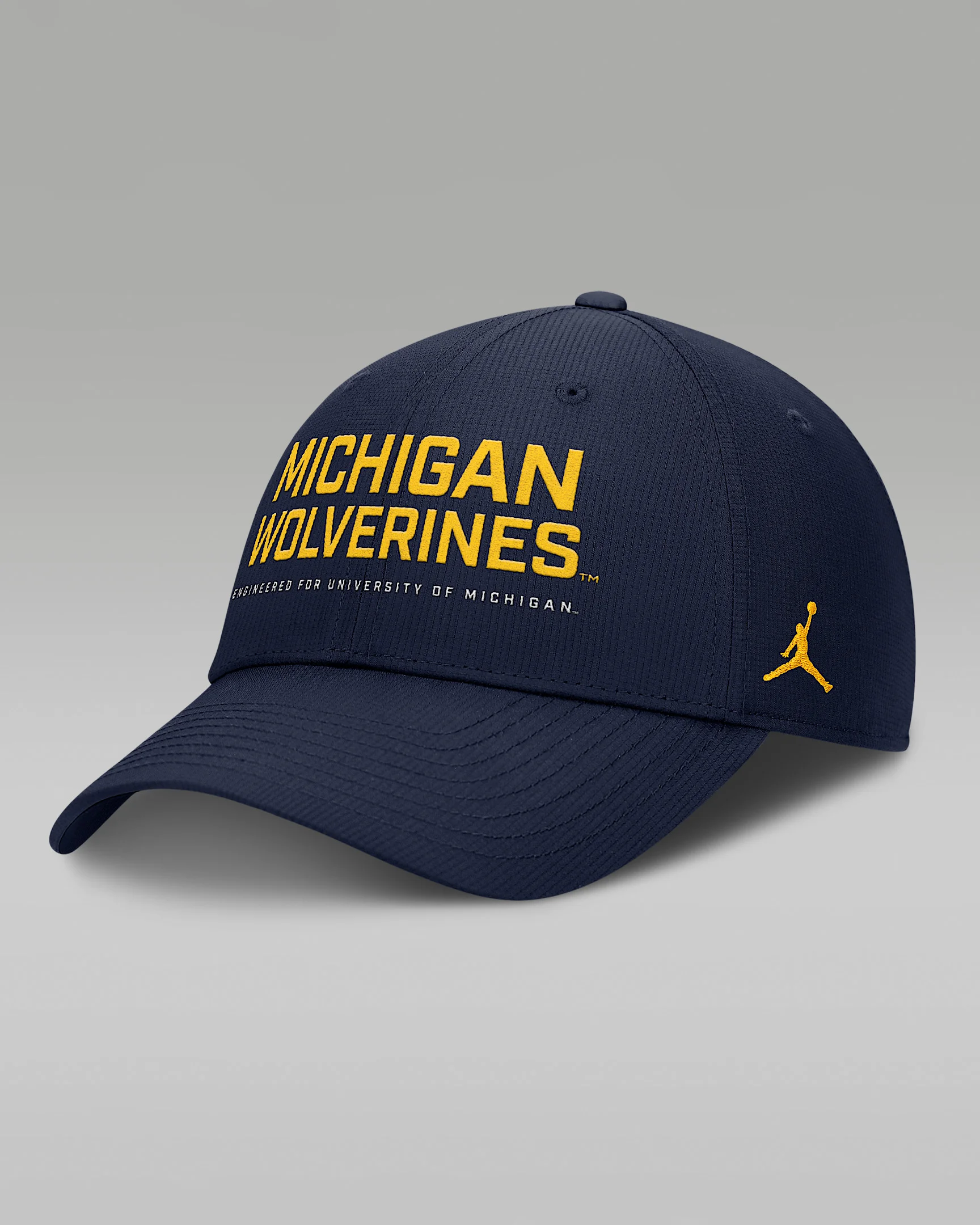 Michigan On-Field Club Gameday Men's Jordan Brand Dri-FIT College Adjustable Hat - 1