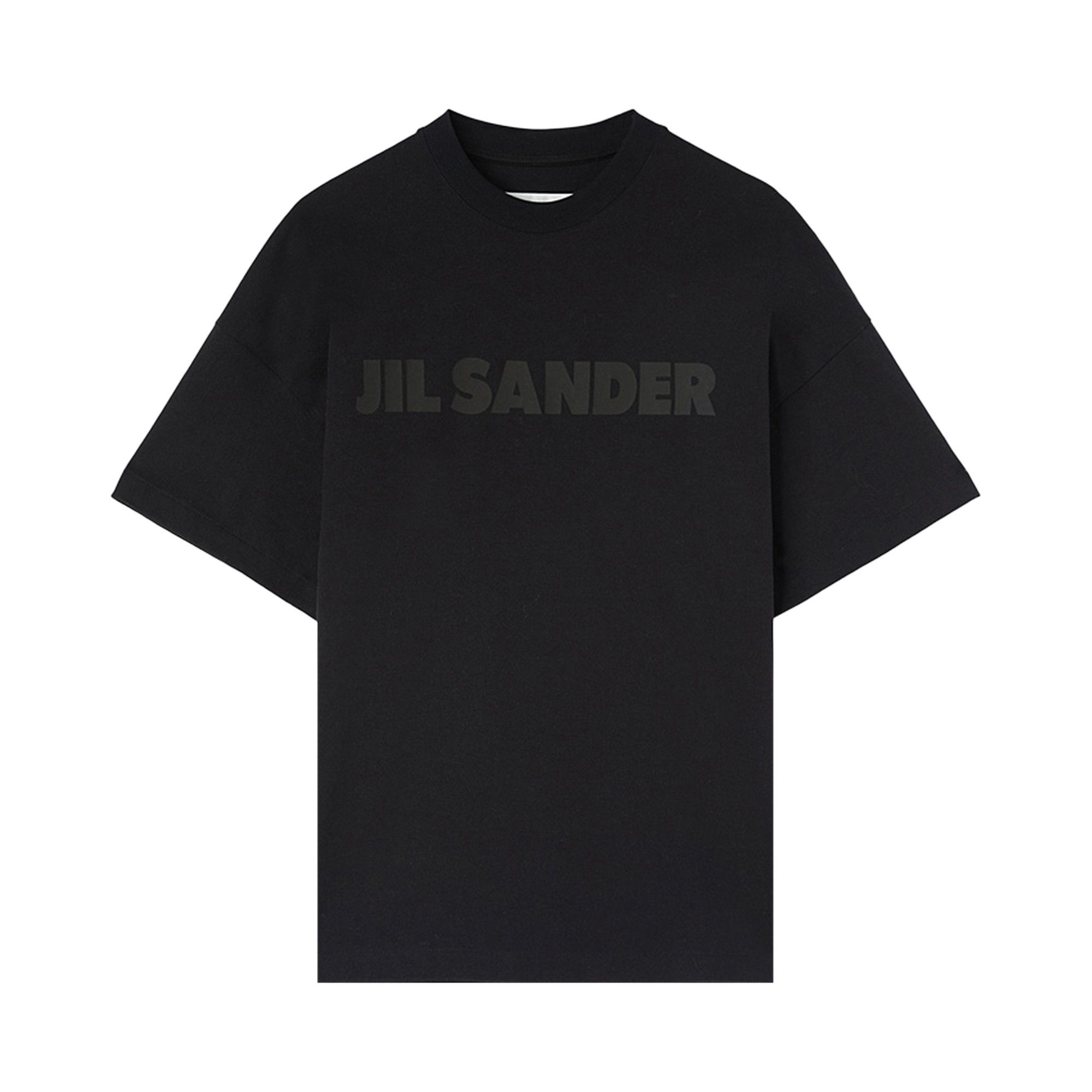 Jil Sander Logo Boxy T-Shirt 'Black' - 1