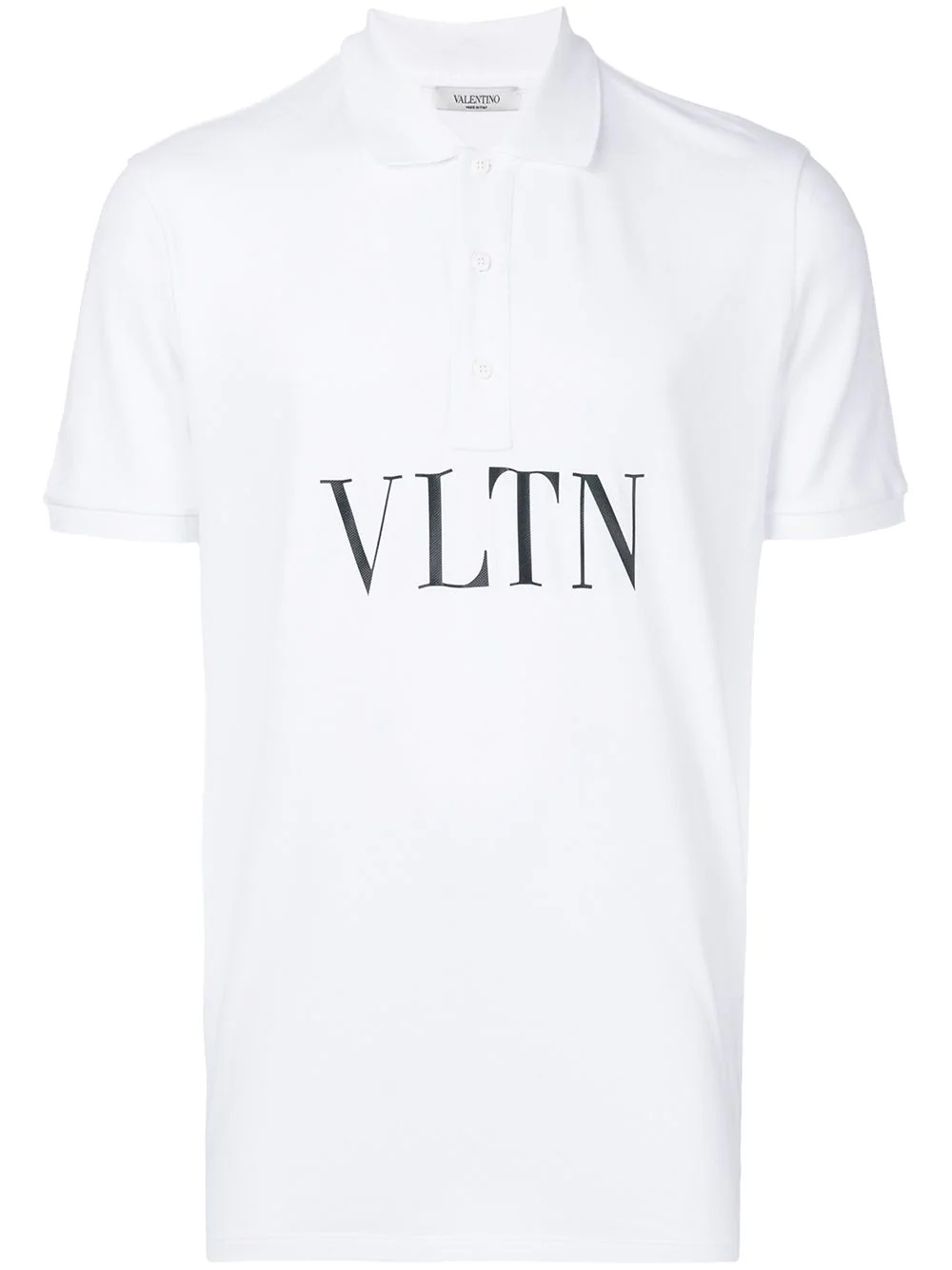 VLTN print polo shirt - 1