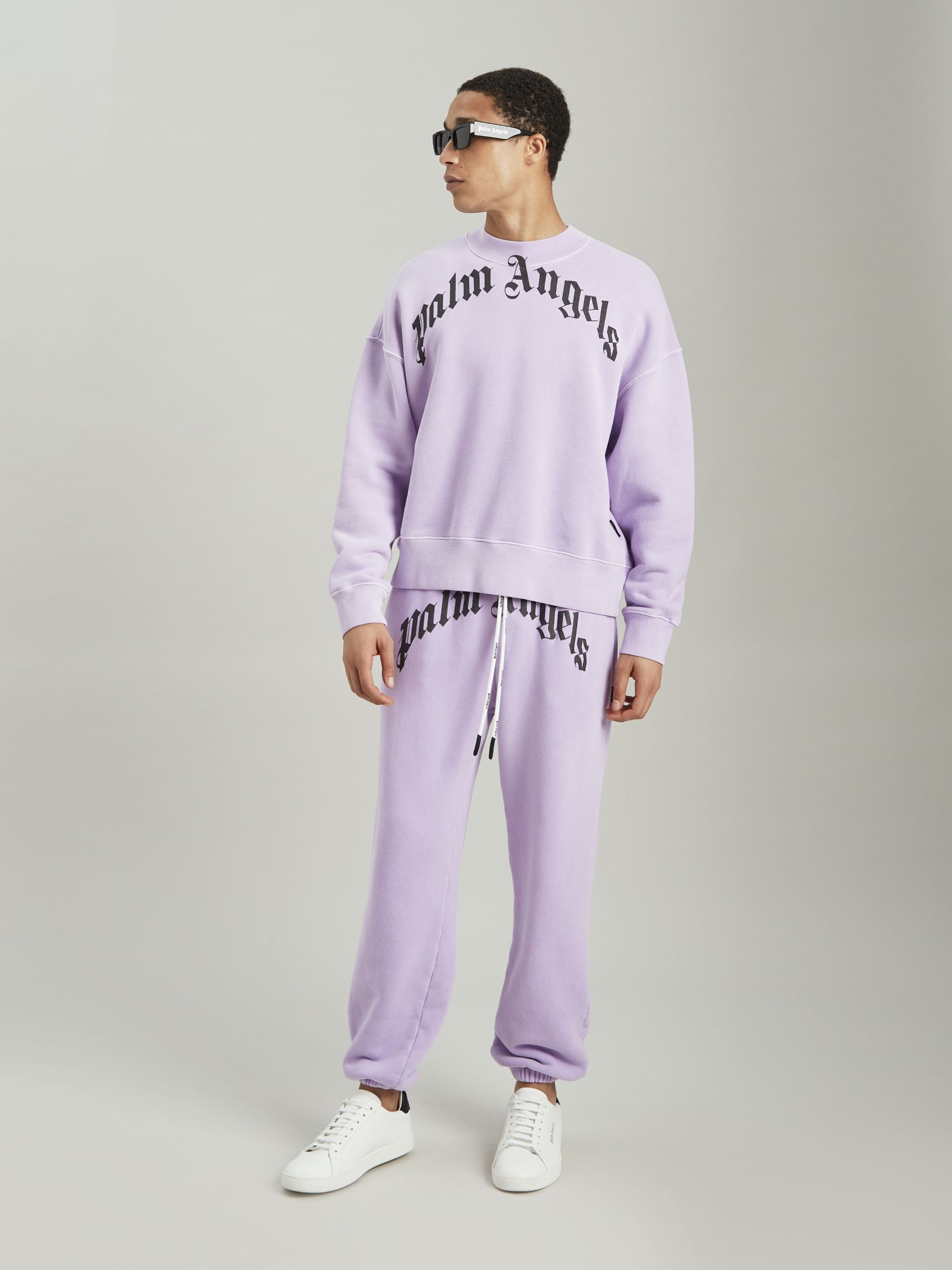 CURVED LOGO SWEATPANTS - 2