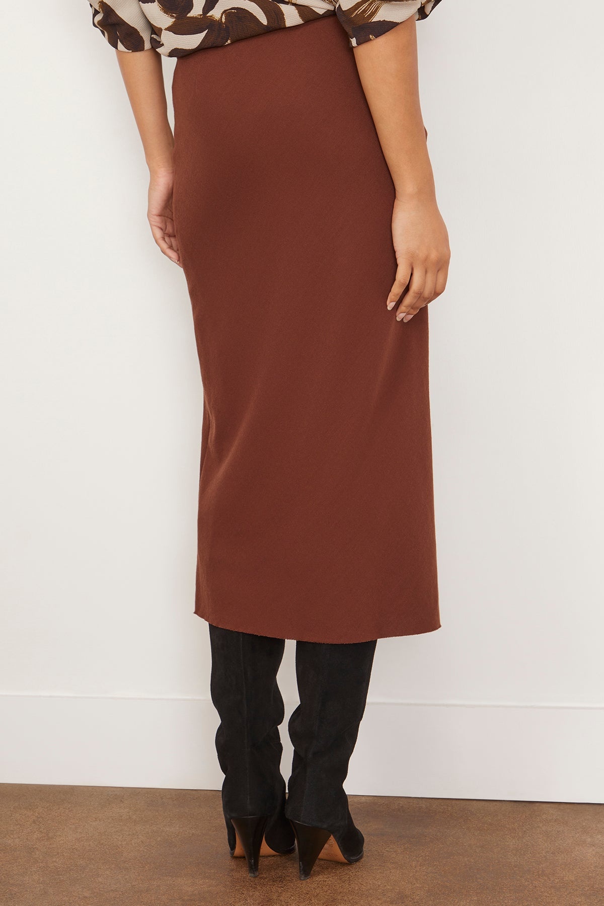 Separ Skirt in Brown - 4