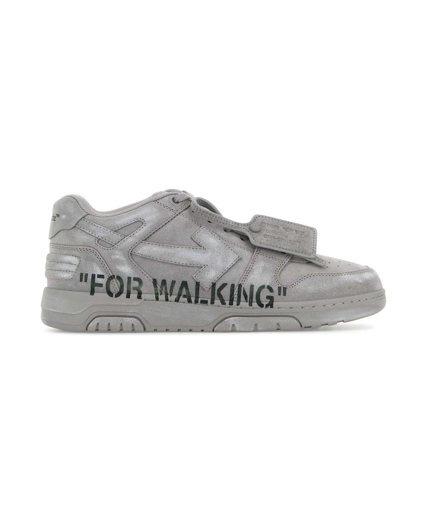 Grey Suede Out Of Office Sneakers - 1