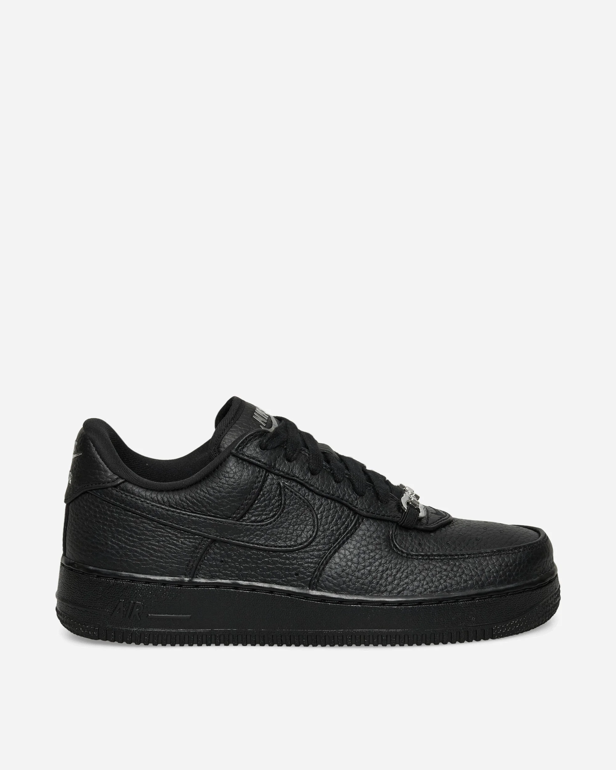 Air Force 1 Low Retro Premium Sneakers Black / Metallic Silver - 1
