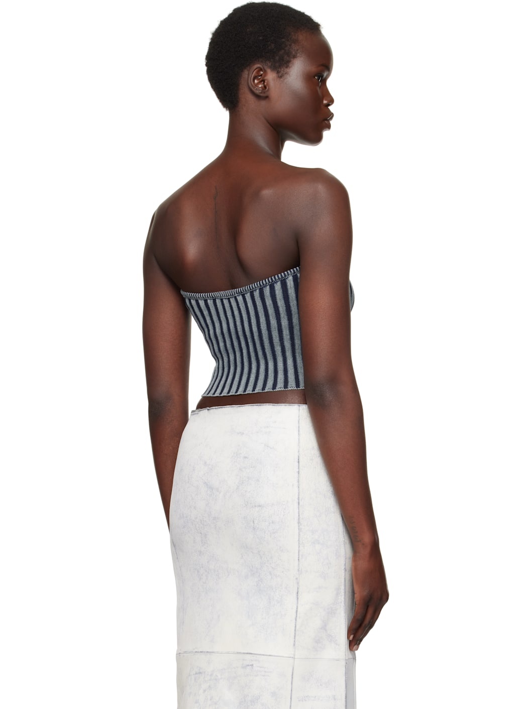Blue M-Clarksville Tube Top - 3