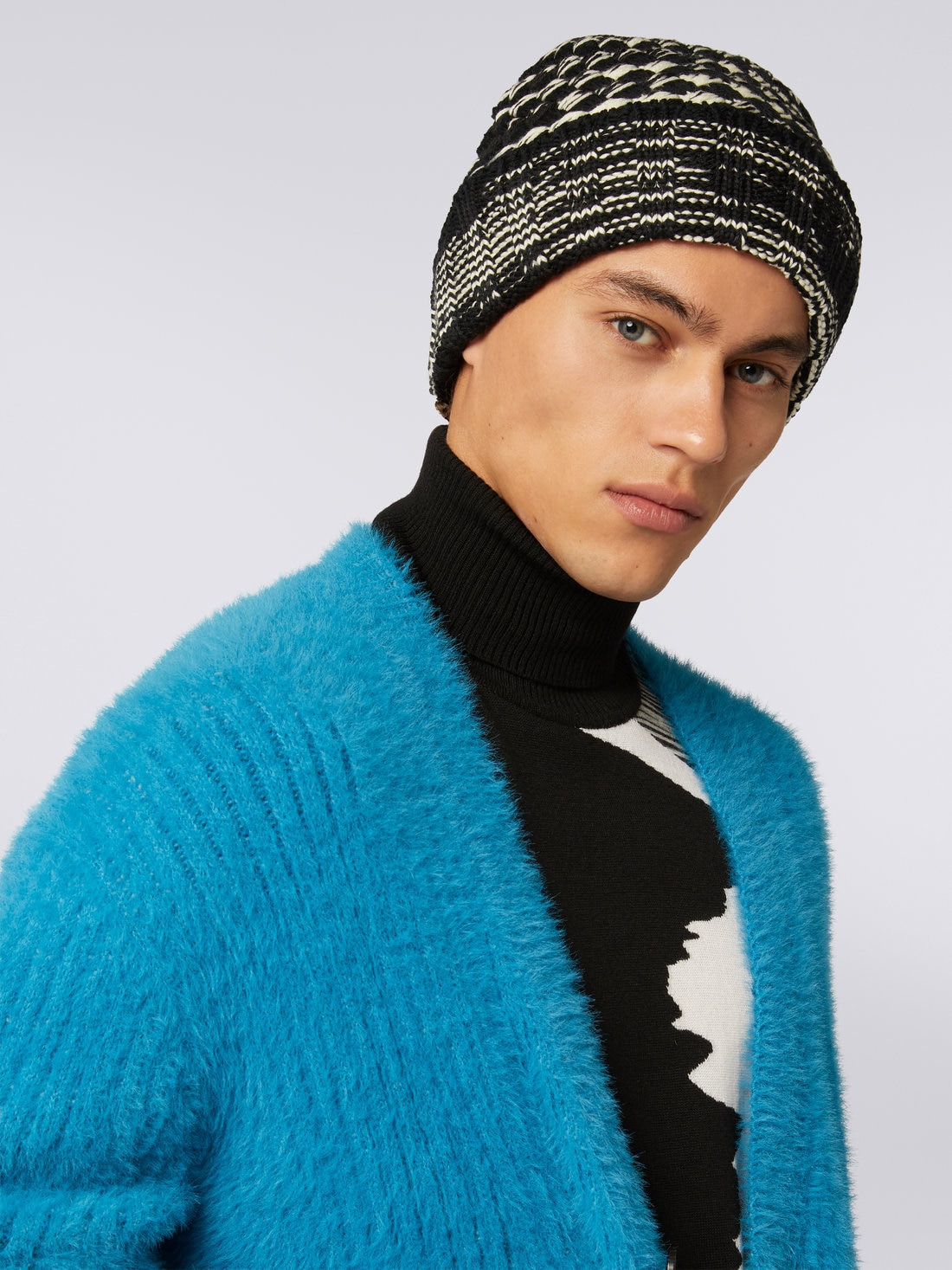 Wool knit hat - 3
