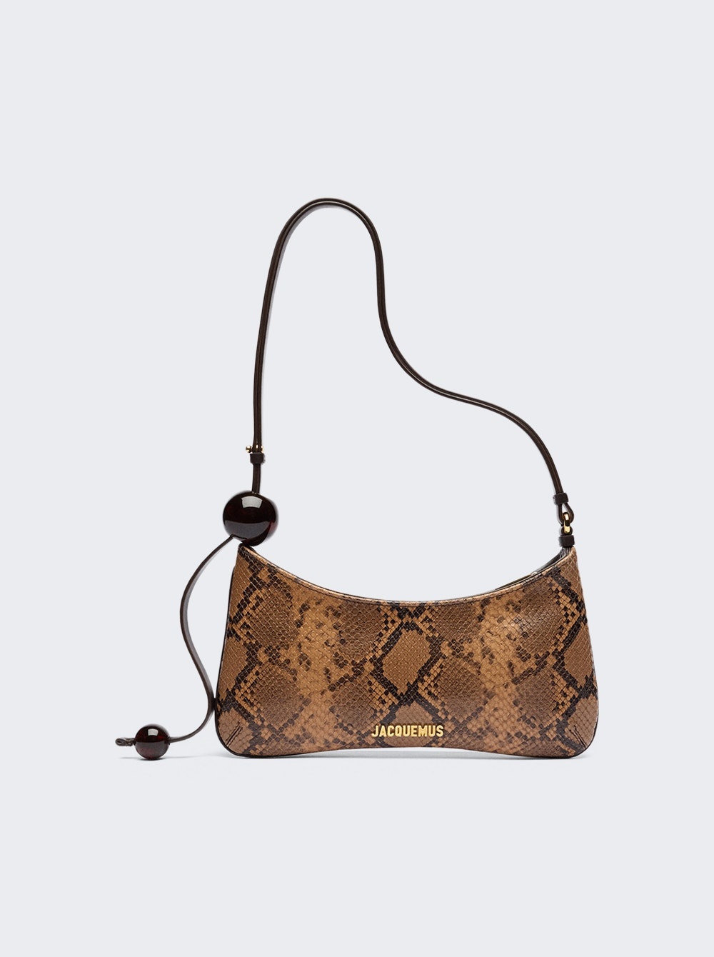 Le Bisou Perle Shoulder Bag Light Brown - 1