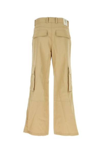 Wooyoungmi Beige cotton cargo pant outlook