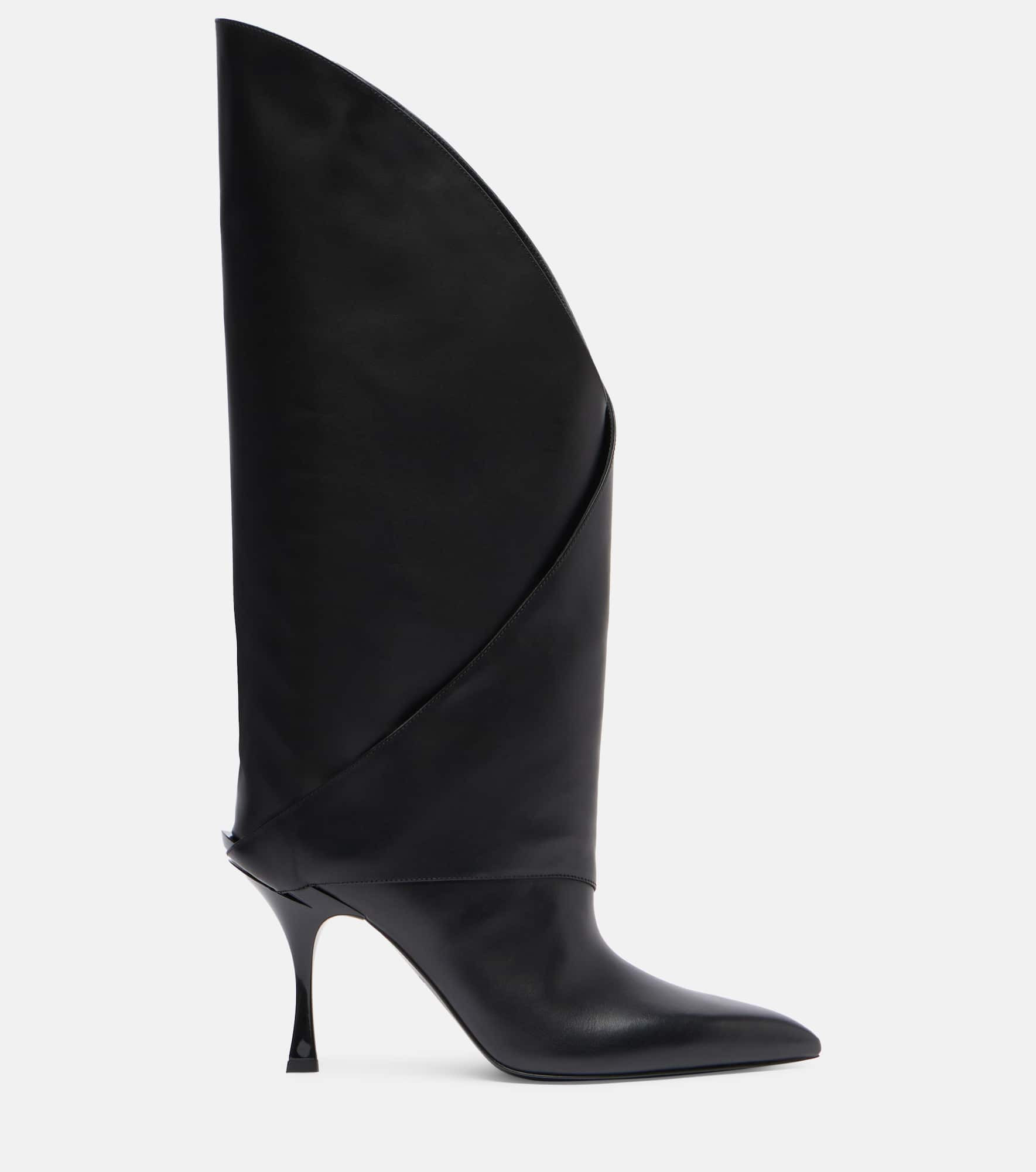 Twist 95 leather knee-high boots - 4