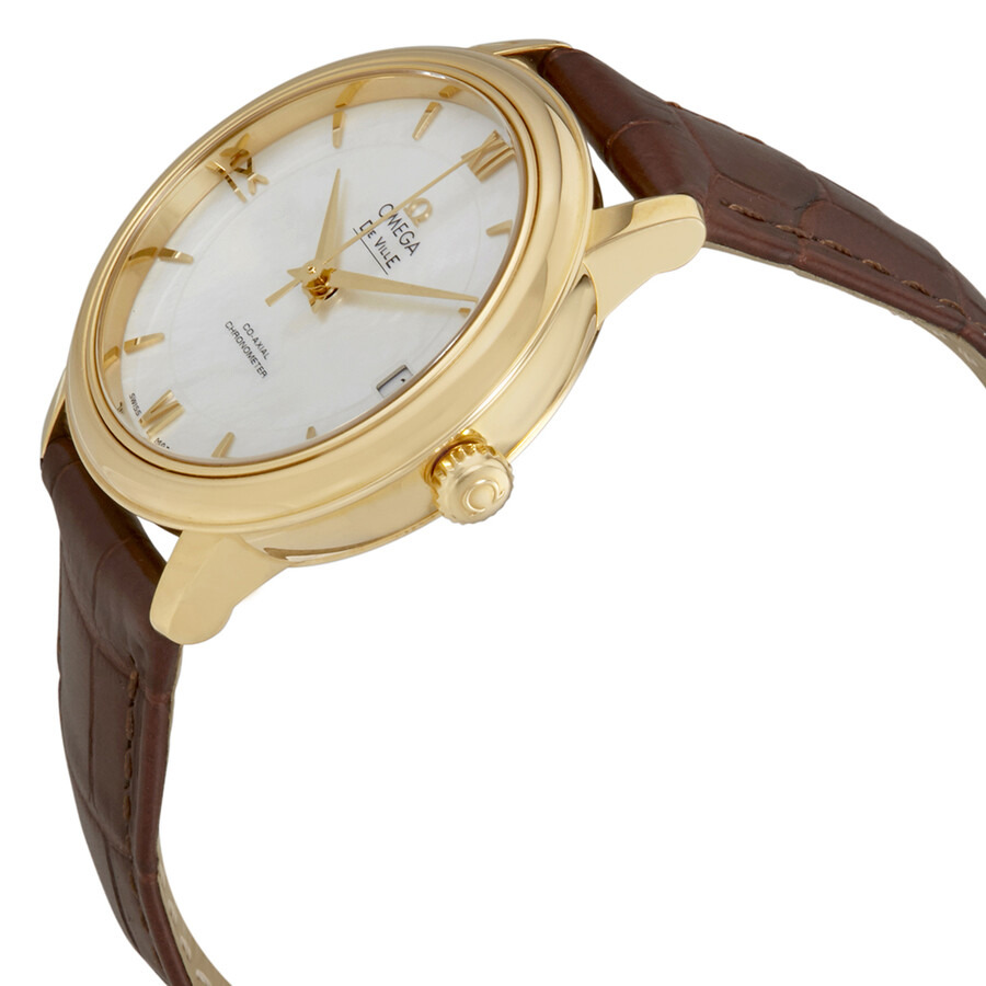 Omega De Ville Prestige Mother of Pearl Dial Ladies Watch 424.53.33.20.05.002 - 3