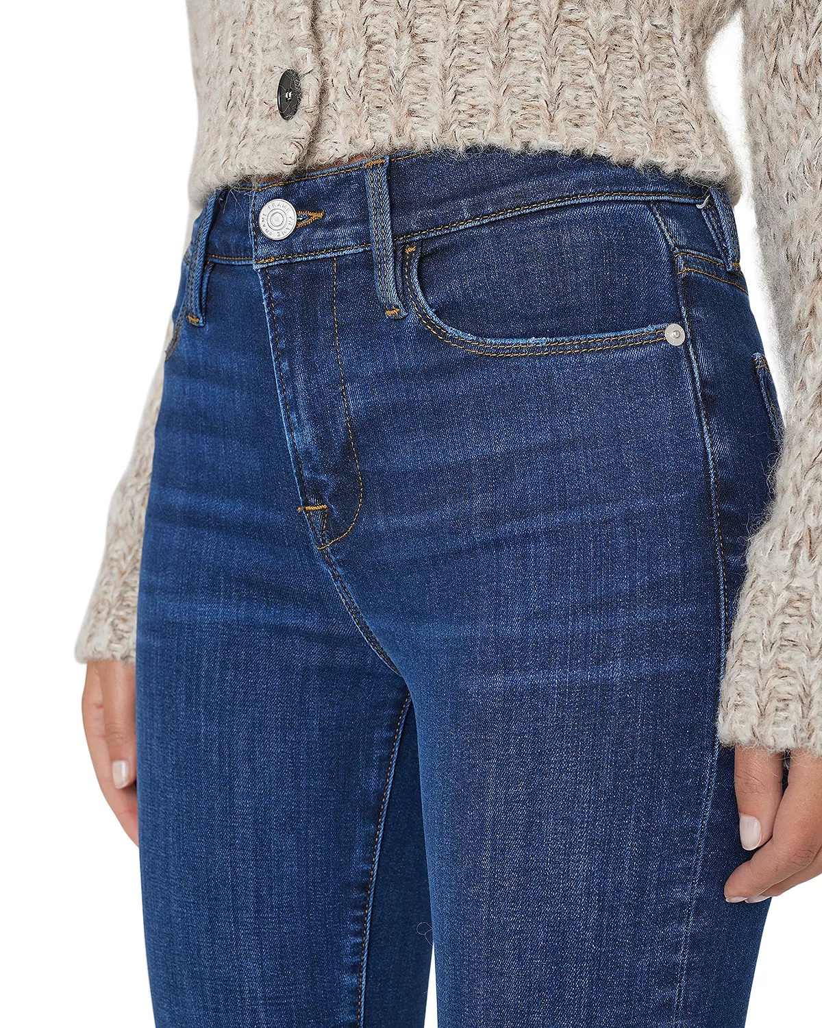 Le High Rise Straight Ankle Jeans - 5