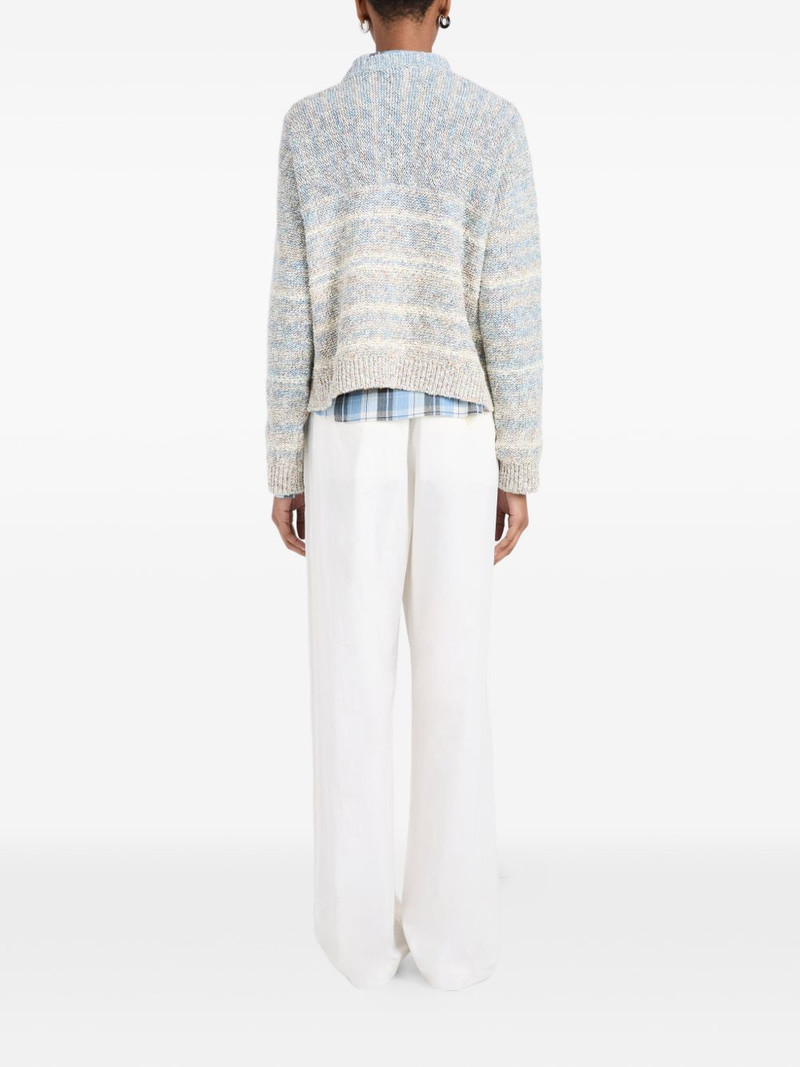 Ivara striped crew-neck sweater 5