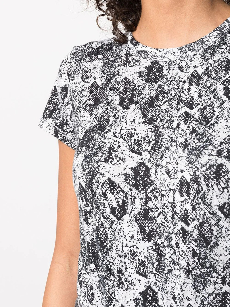 all-over snakeskin T-shirt 5