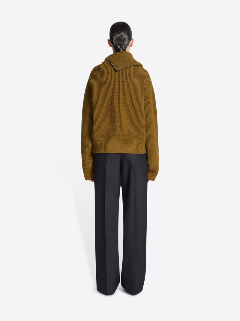 ZIPPED WOOL SWEATER 4