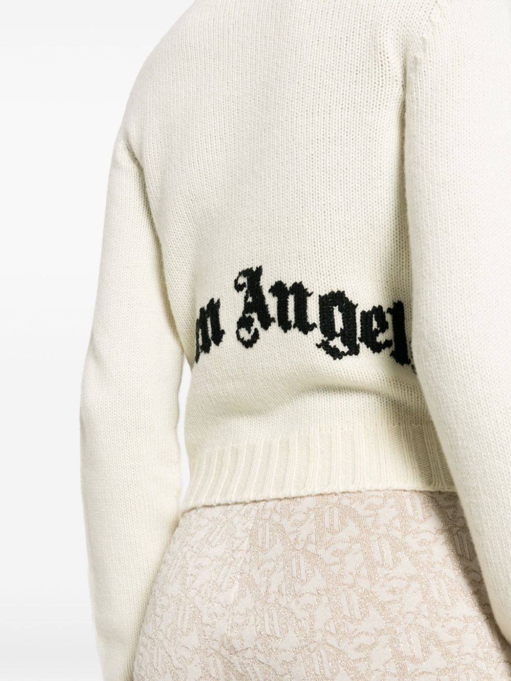 logo-embroidered jumper - 5