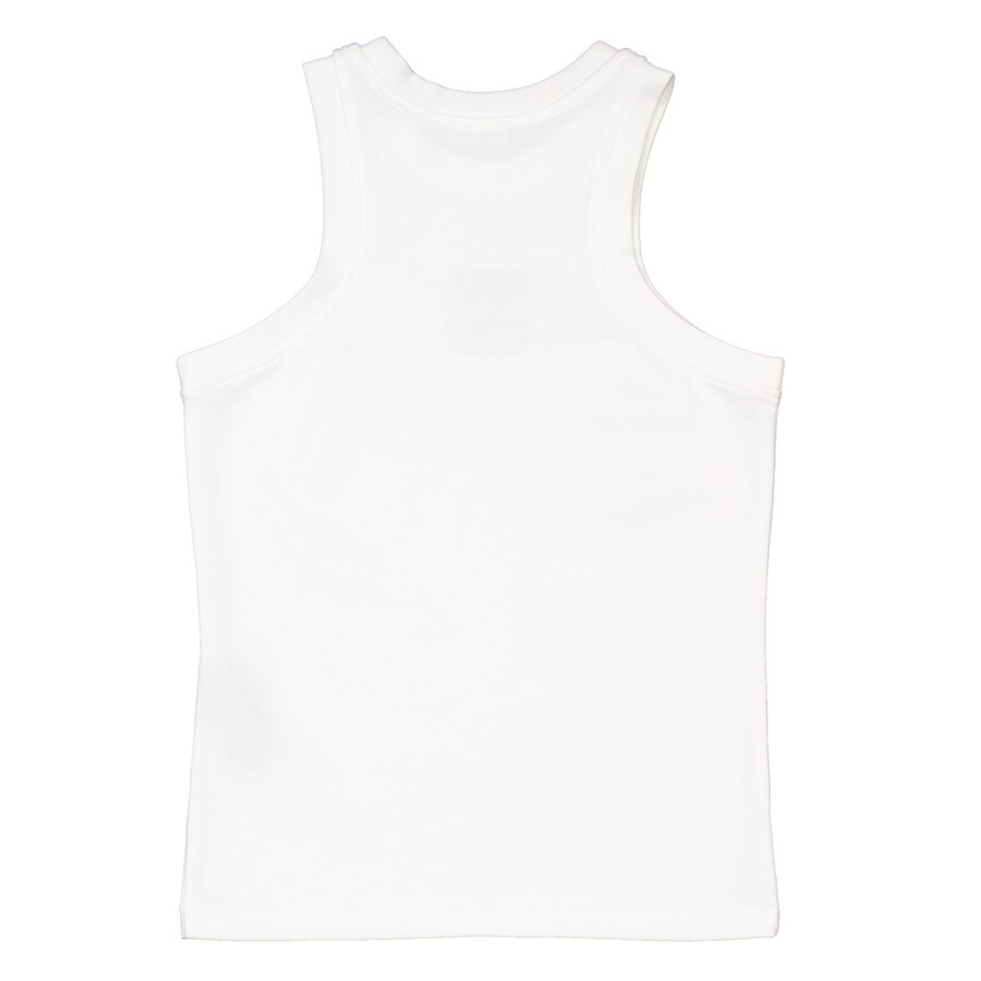 Balmain Crew Neck Straight Hem Tank Top - 6