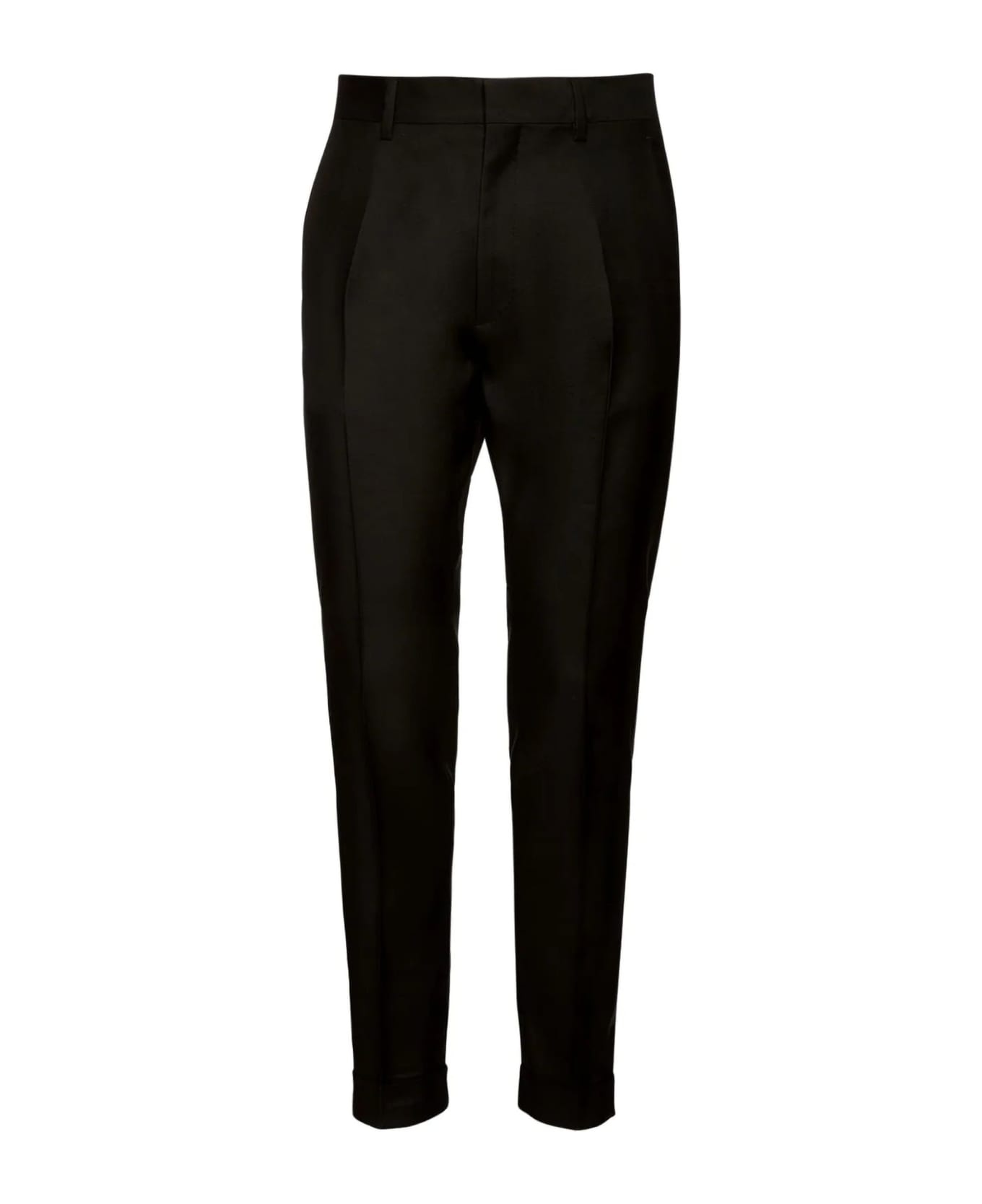 Black Berlin Wool And Silk Suit - 3